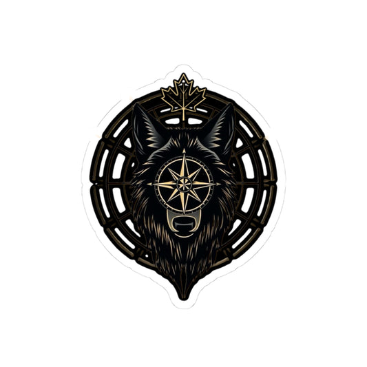 Black Wolf TSG Sticker