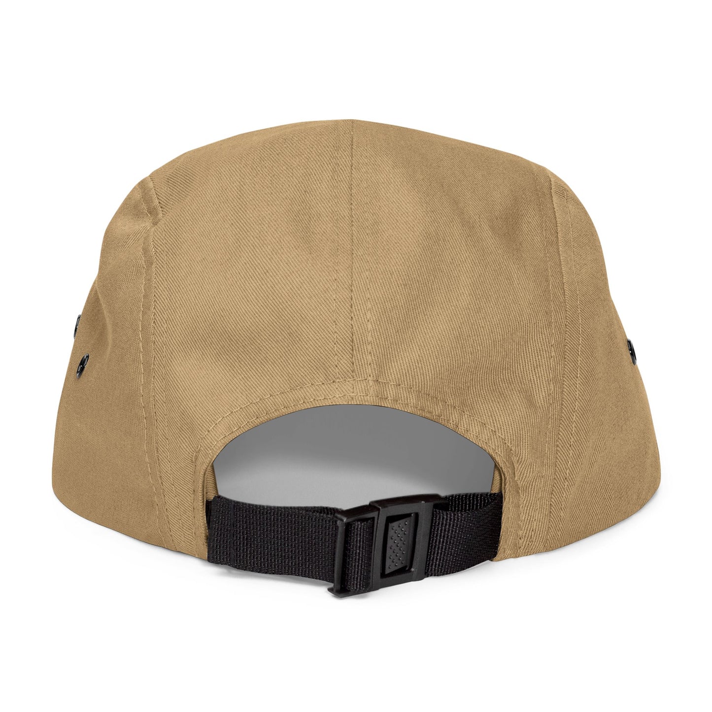 Black Wolf Embroidered 5 Panel Cap