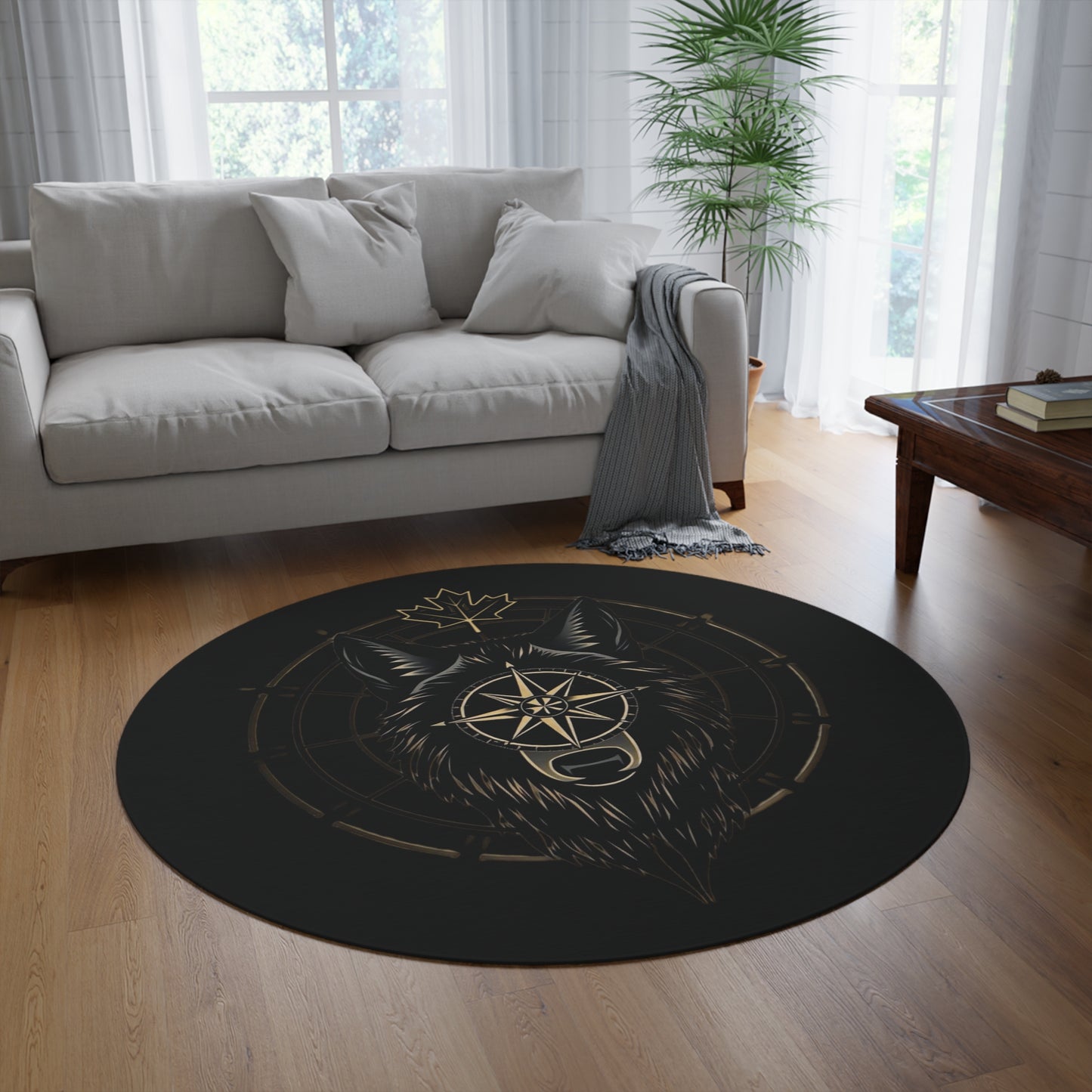 BWTSG round rug