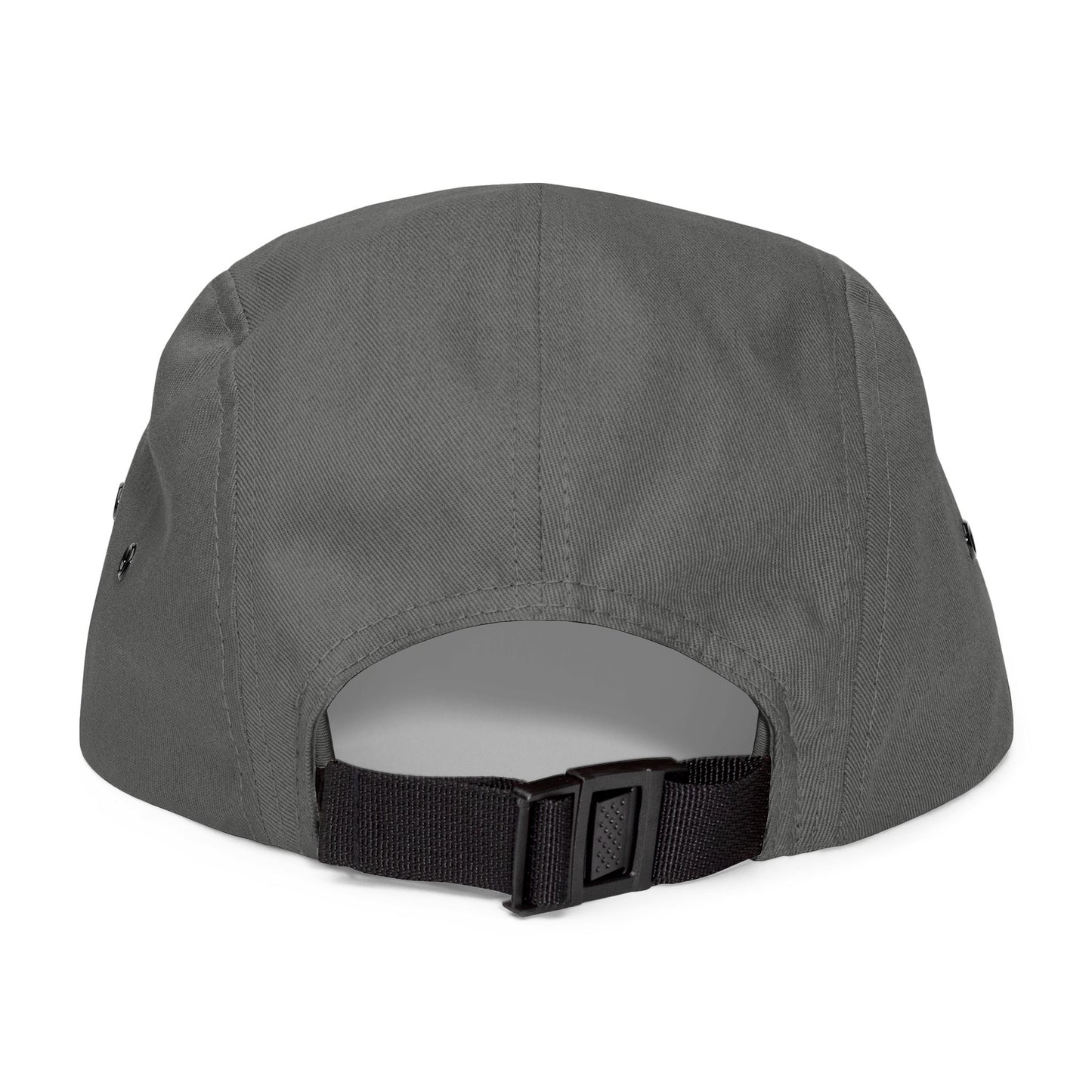 Black Wolf Embroidered 5 Panel Cap